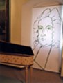 Mozart | 2004, 300x150, Pigment / Acryl / inkjet-backlit Folie